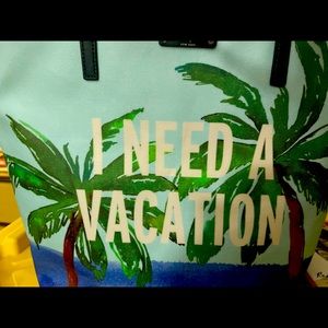 COPY - Brand new kate spade I need a vacation tote. Nwt